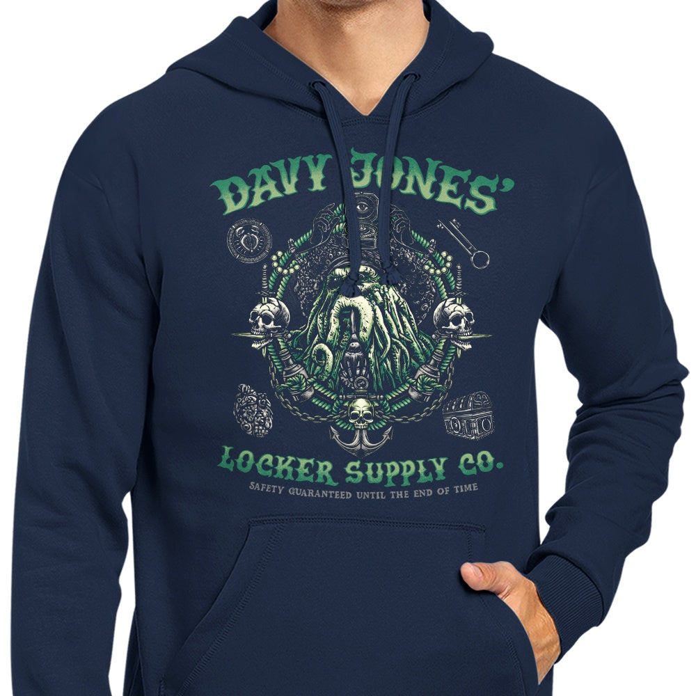 Locker Supply Branded Hoodie by Glitchygorilla