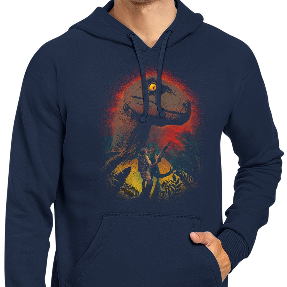 Stylish Clever Silhouette Printed Hoodie