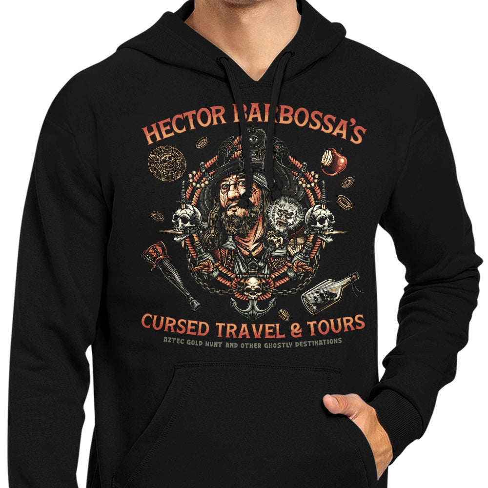 Cursed Travel and Tours Branded Hooded Sweatshirt