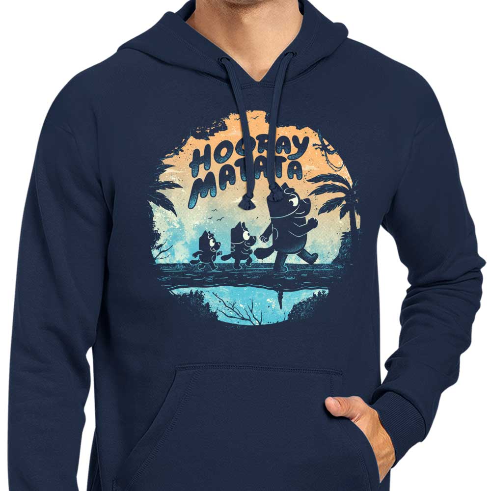 Fantastic 'Hooray Matata' Branded Hoodie from Arigatees