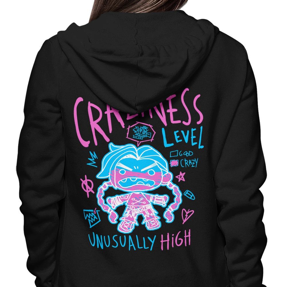 High - Intensity Demonigote Craziness Level Hoodie