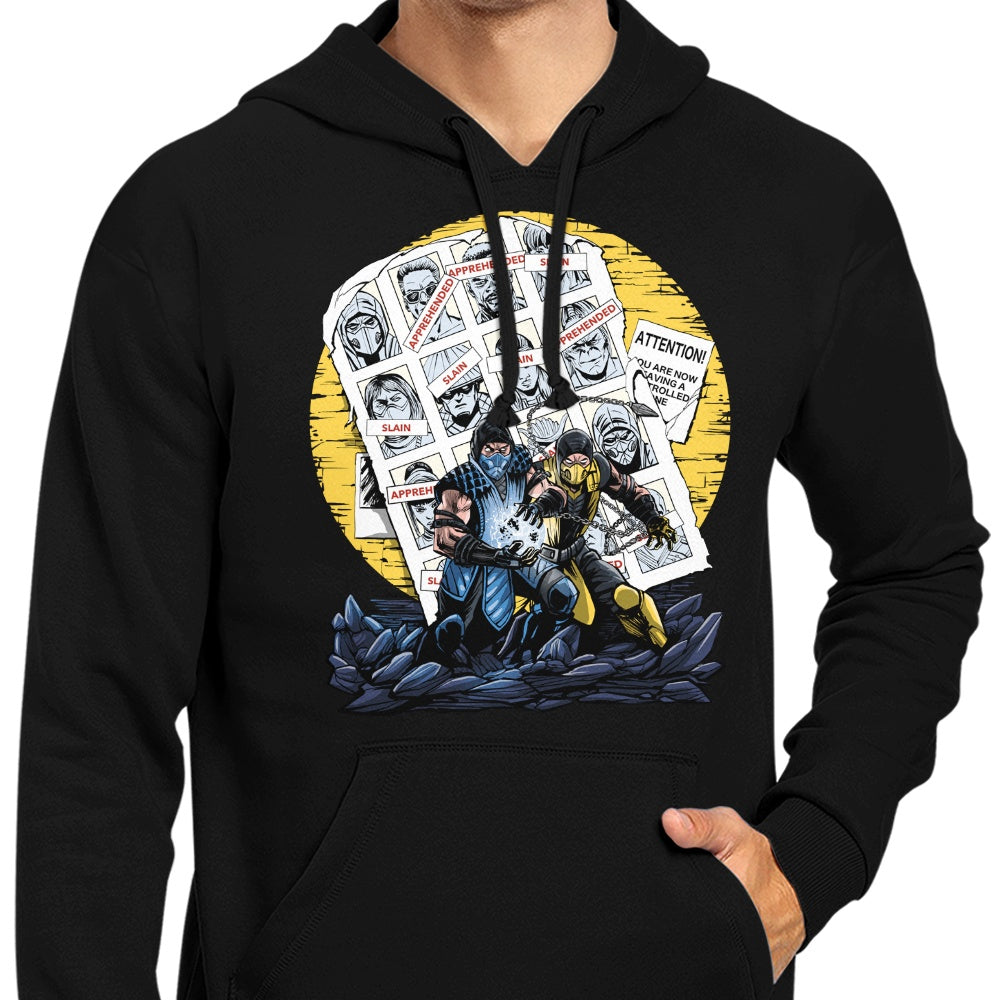 Vintage Mortal Past Days - Stylish Hoodie