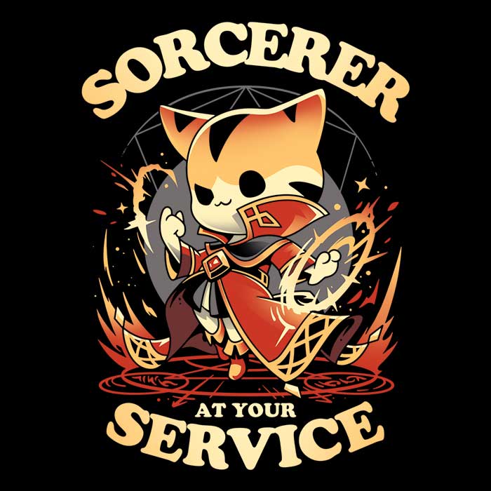 High - Quality 'Sorcerer at Your Service' Hoodie for Fashion Lovers
