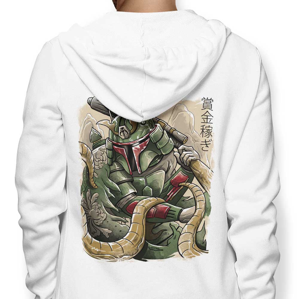 XENOS Samurai Hunter-themed Zip Up and Pullover Hoodies