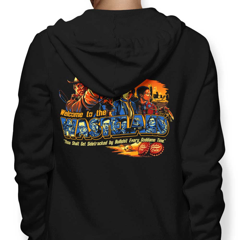 Welcome to the Post - Apocalyptic Wasteland Style Hoodie for Trendy Wear