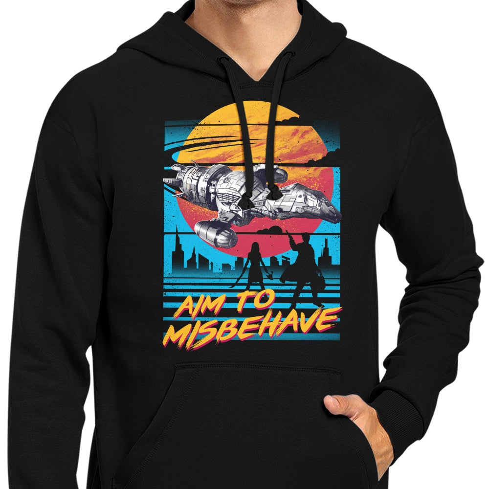 XENOS 'No More Running (Alt)' Comfortable 8.5-Ounce Zip Up & Pullover Hoodies