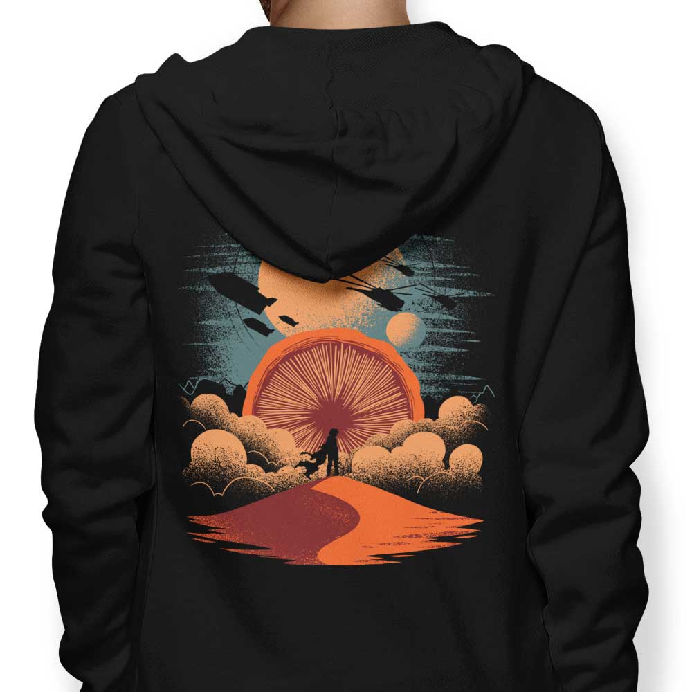 Fitas Artwork's Stylish Arrakeen Rises Hoodie