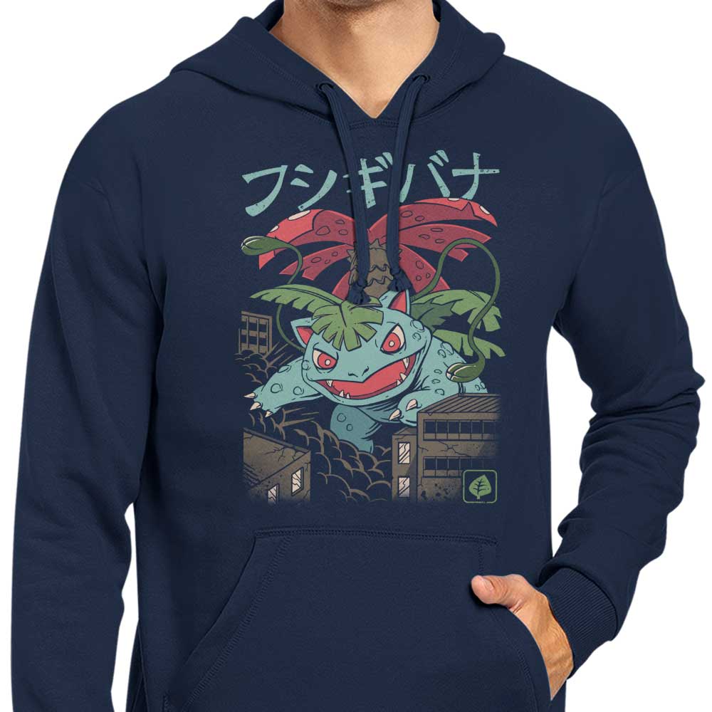 Unique Grass Kaiju Style Hoodie from XENOS