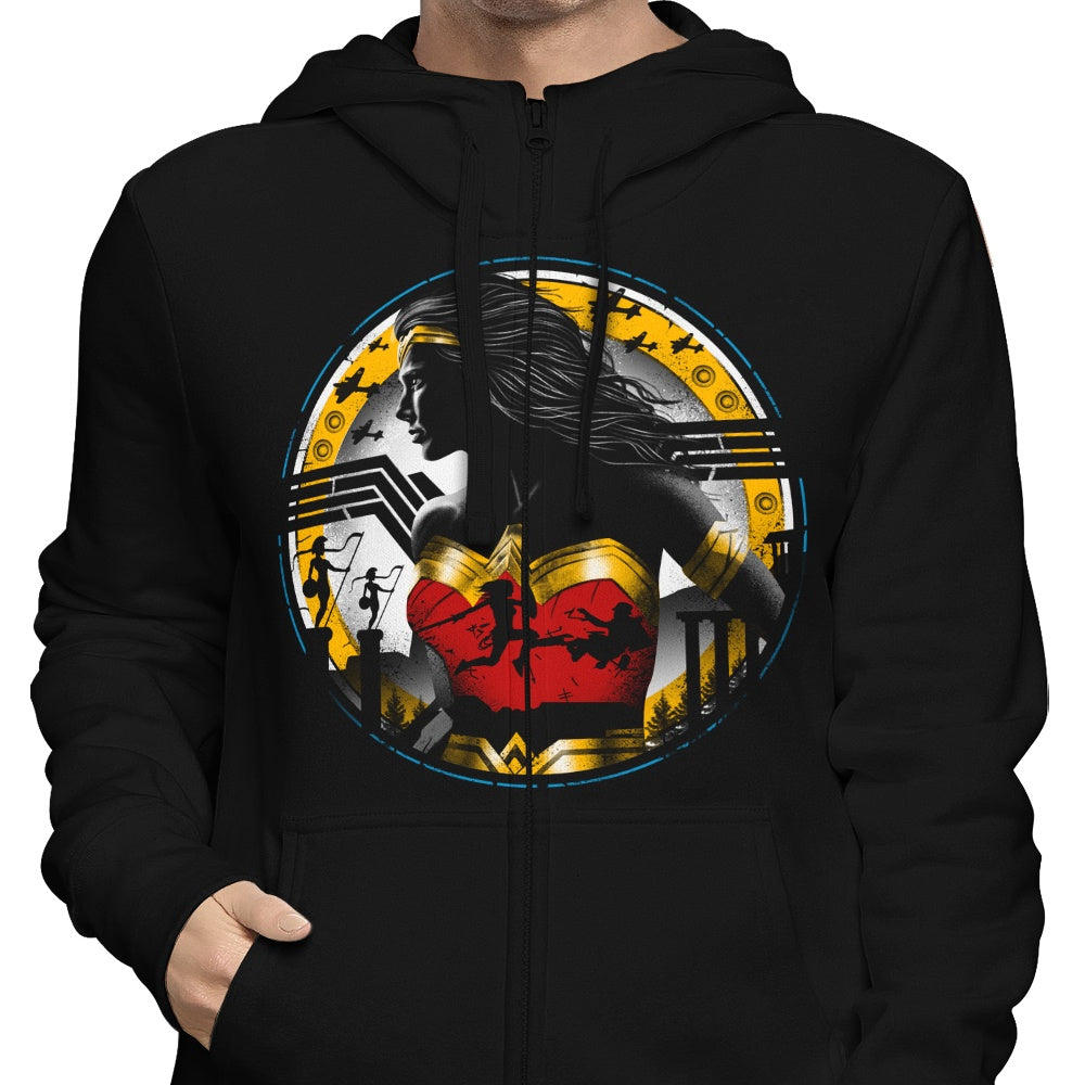 The Most Fierce Among All - XENOS Zip Up and Pullover Hoodies