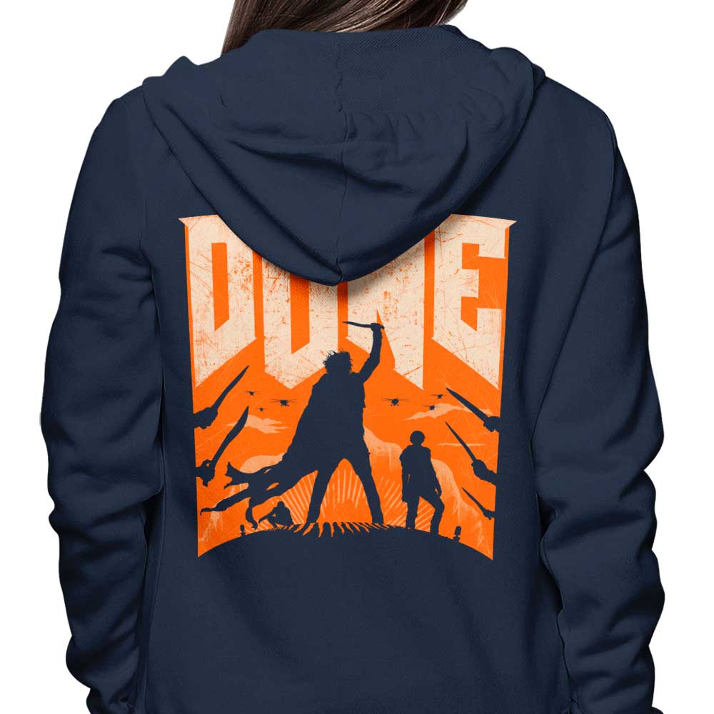 Rocketman's Stylish Dune Slayer Hoodie for Adventure Lovers