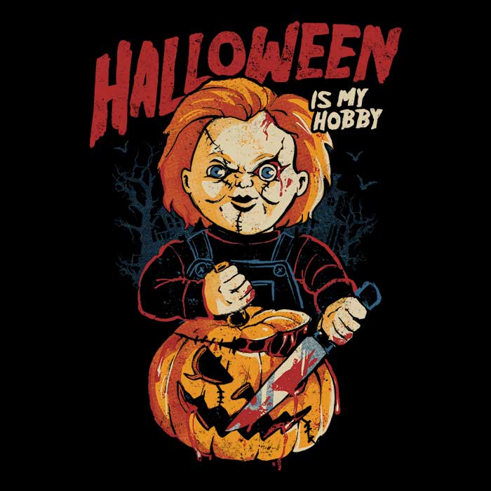 Eerie Halloween - My Passion Hoodie for Spooky Enthusiasts