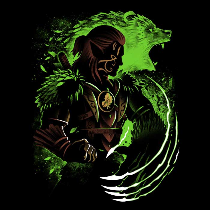 Magical Shapeshifting Wood Elf Inspired Hoodie for Fashion Lovers
