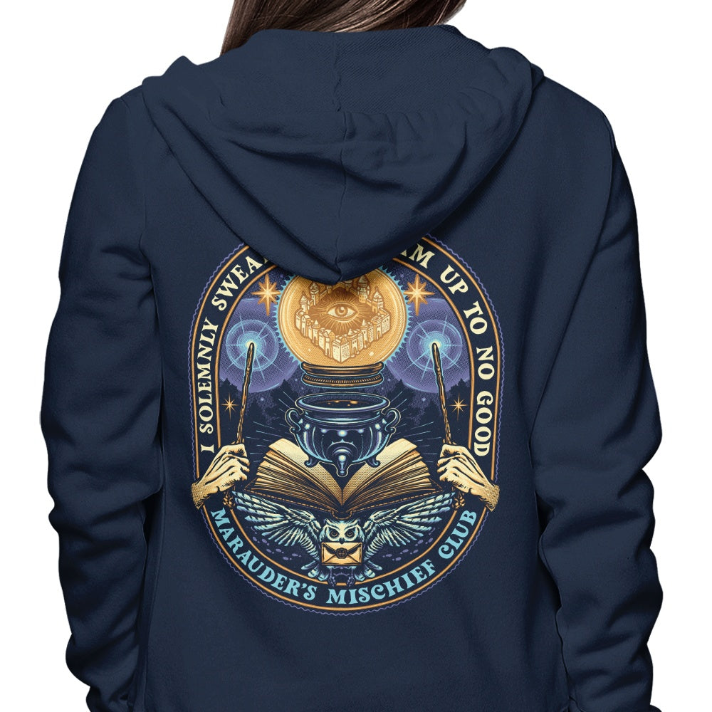 Momma Gorilla's Mischief Club Fashionable Hoodie