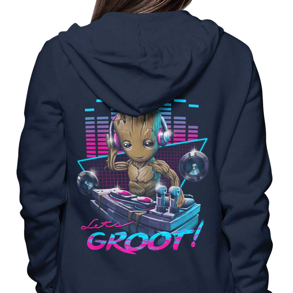 XENOS DJ Groot Comfortable 80/20 Cotton/Poly Zip Up and Pullover Hoodies