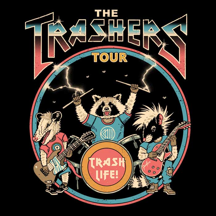 XENOS The Trashers Tour Zip-Up and Pullover Hoodies