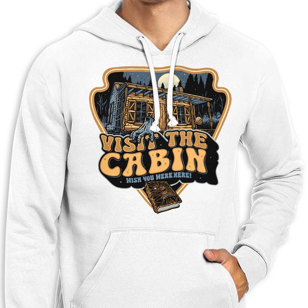 Glitchygorilla's Comfortable 'Visit the Cabin' Hoodie