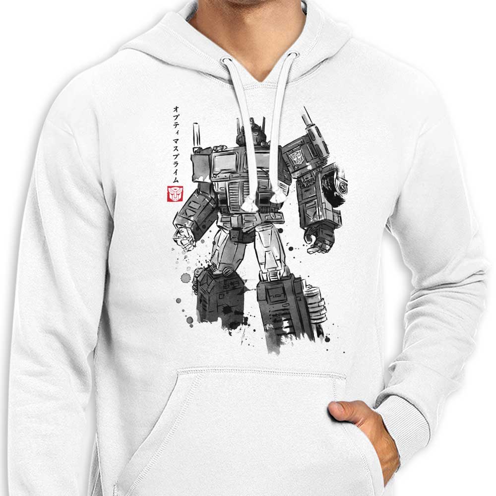 Convoy Sumi-e Stylish Hoodie by Dr. Monekers