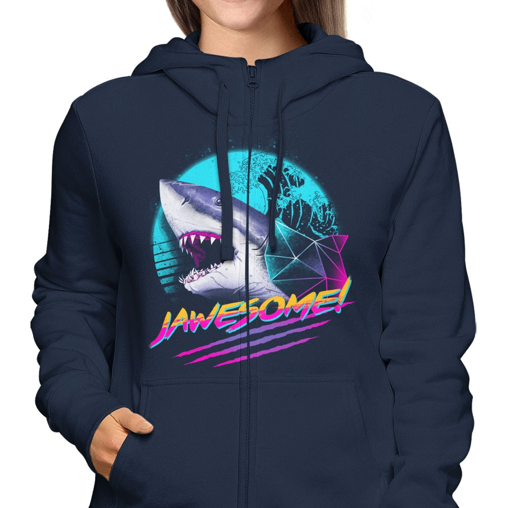XENOS Jawesome Comfortable 8.5-Ounce Cotton/Poly Hoodies in S - 4XL
