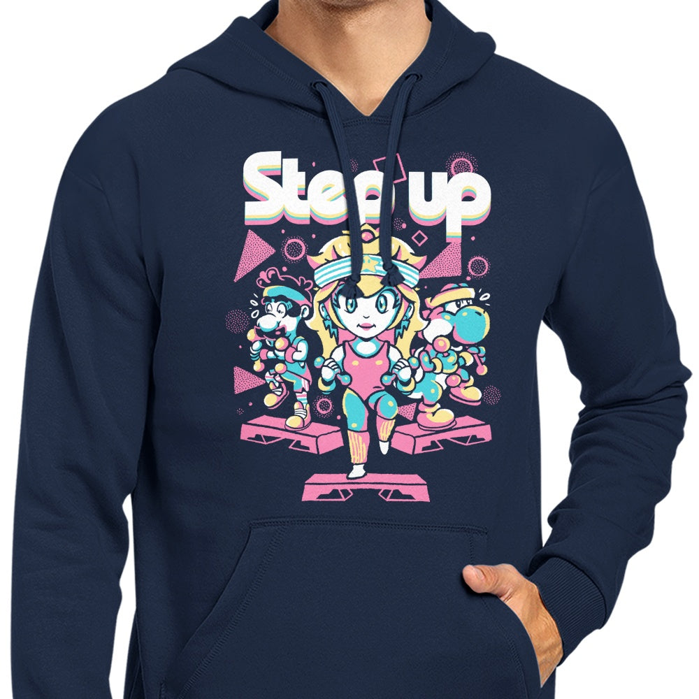 Sketchdemao Step Up Style Hooded Sweatshirt