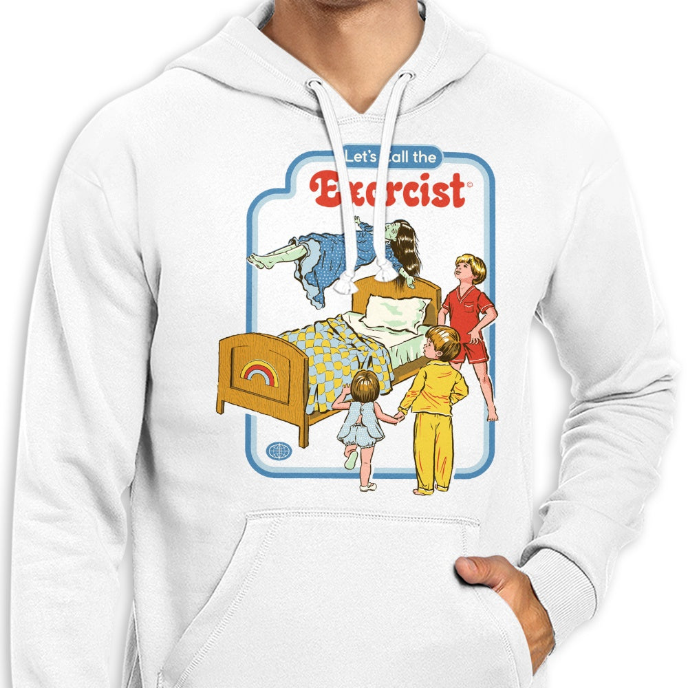 Exorcist-themed Stylish Hoodie - Let's Call the Exorcist Design