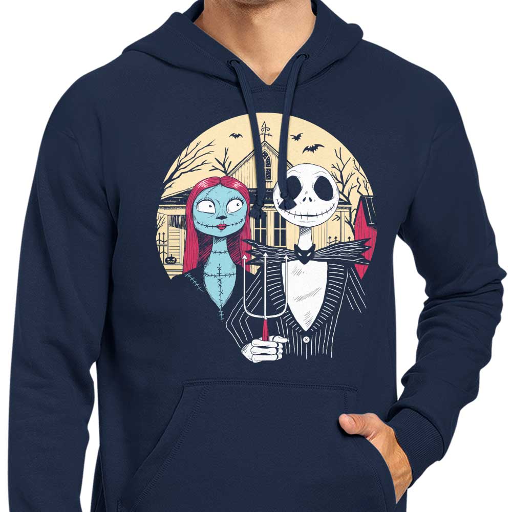 Gothic Nightmare-themed Zip Up and Pullover Hoodies