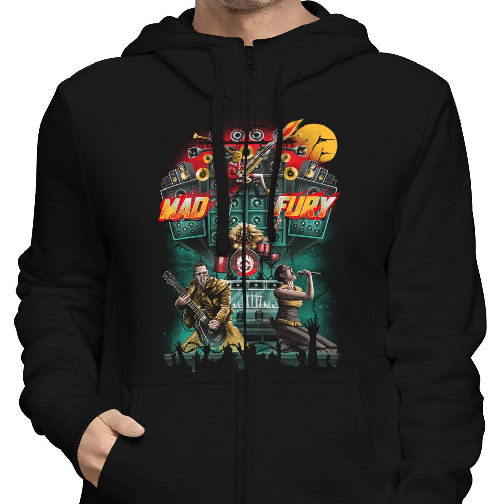 XENOS Mad Fury Concert Tour Zip Up and Pullover Hoodies