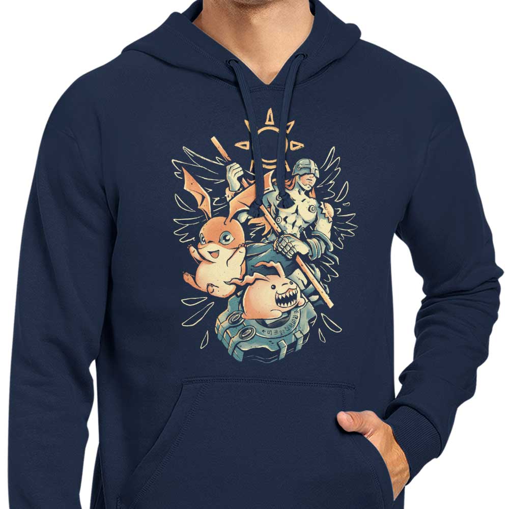 Digital Hamster Evolution - Trendy Unisex Hoodie