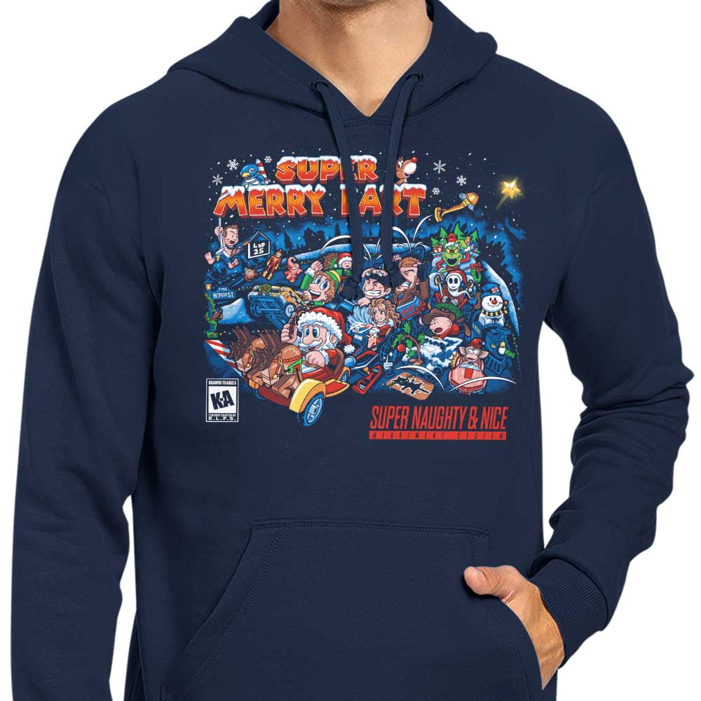 Super Merry Kart - Stylish Hooded Sweatshirt