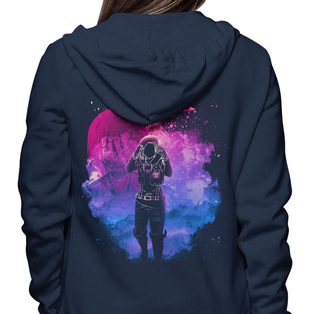 The Spirit of the Female - Stylish Hoodie by Donnie Illustrations