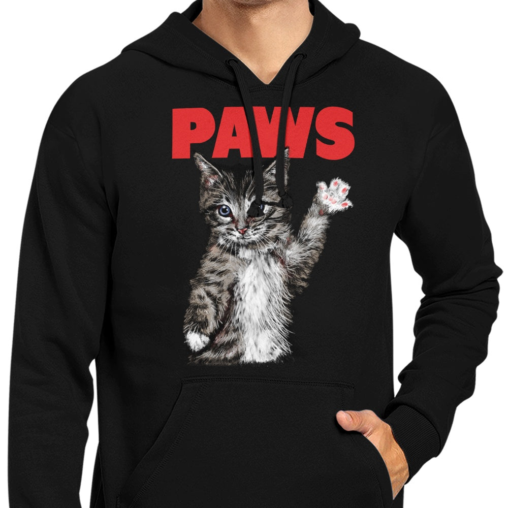 XENOS Comfortable Paws Zip-Up and Pullover Hoodies in S - 4XL