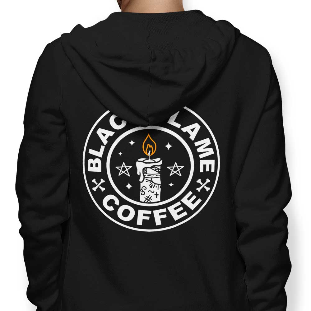 Stylish Black Flame Coffee Branded Hoodies - Ideal for Coffee Lovers