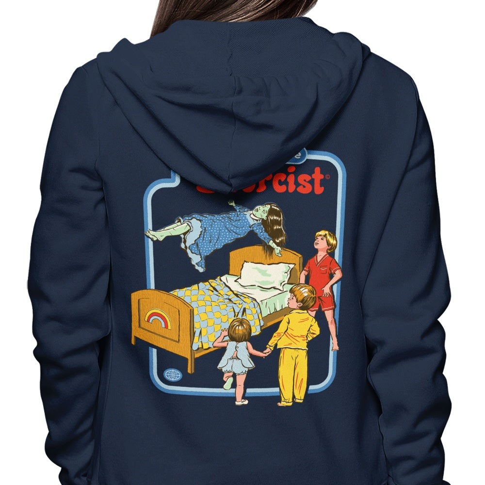 Exorcist-themed Stylish Hoodie - Let's Call the Exorcist Design