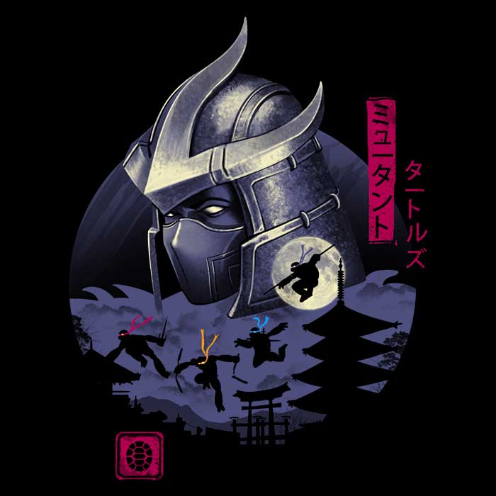 Cool Japan-themed Turtle Hoodie by XENOS
