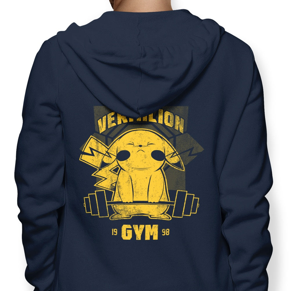 Stylish Vermillion Gym Hoodie from Coinbox Tees