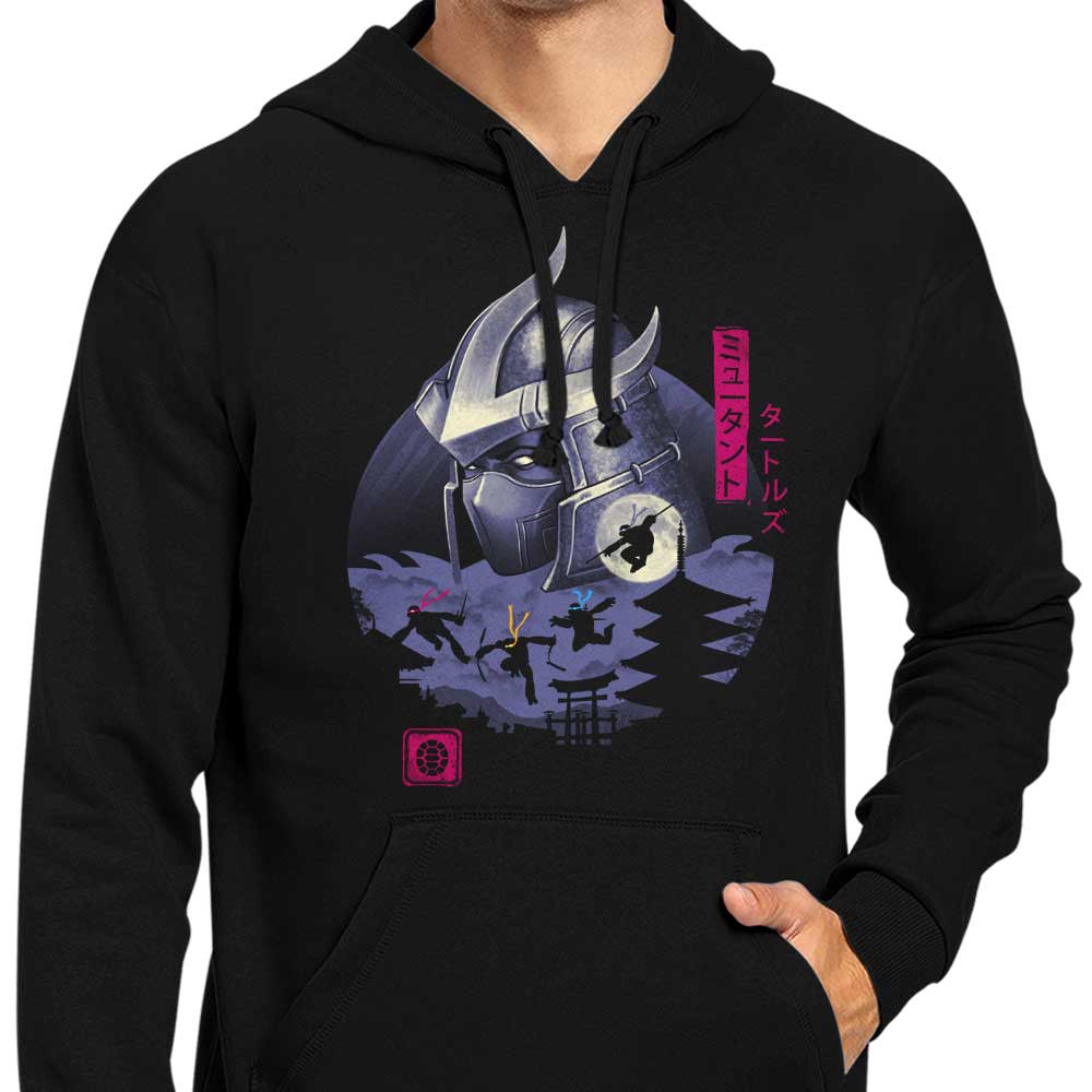 Cool Japan-themed Turtle Hoodie by XENOS