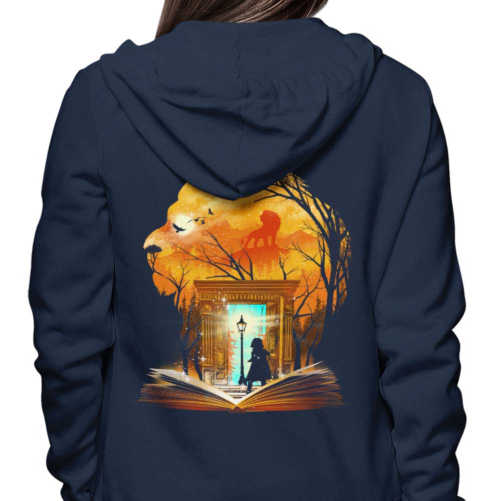Stylish Hoodie Inspired by the Book of Lions and Witches