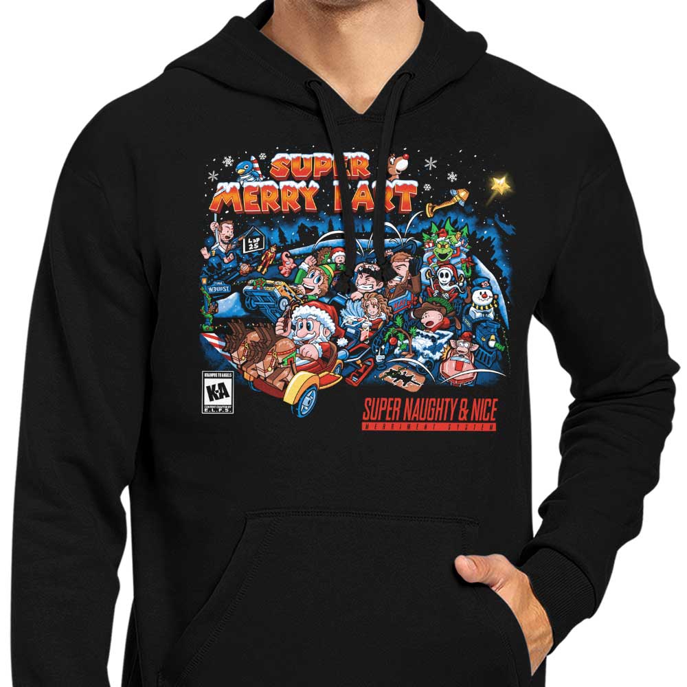 Super Merry Kart - Stylish Hooded Sweatshirt