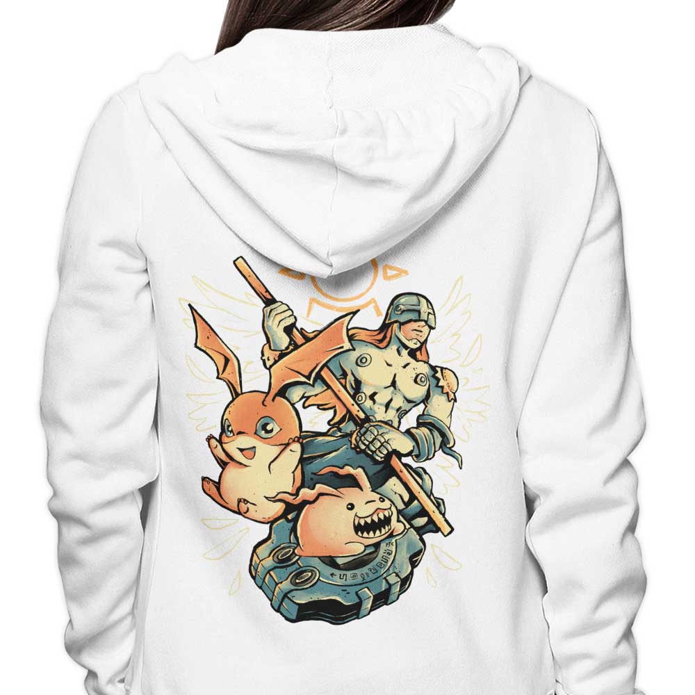 Digital Hamster Evolution - Trendy Unisex Hoodie