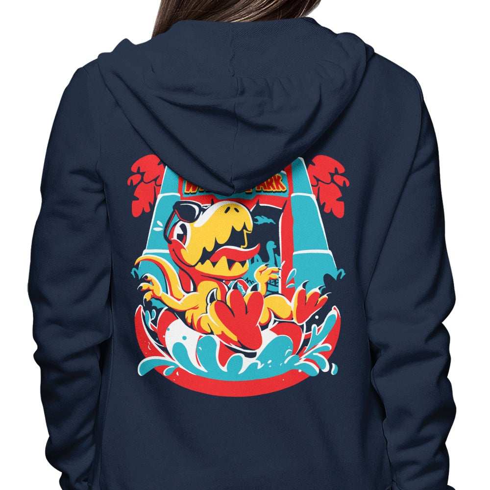 Unique Jurassic Water Park Design - Stylish Hoodie