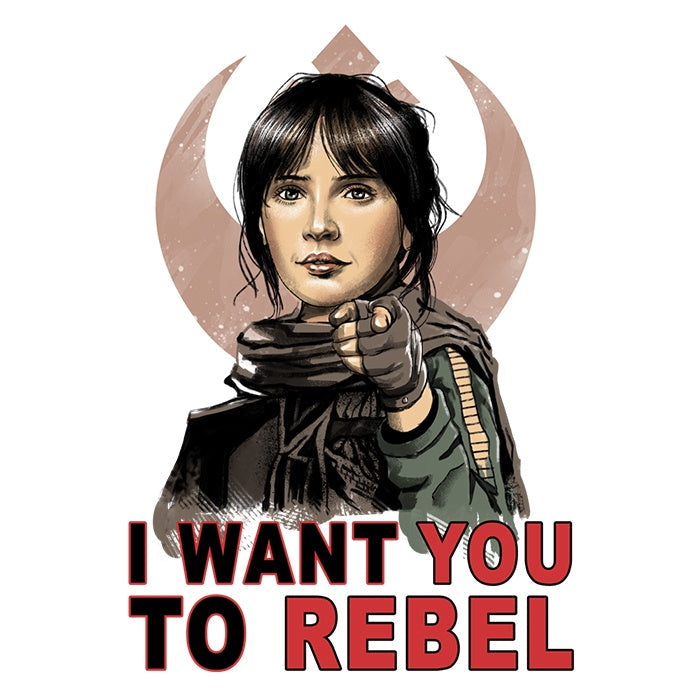 XENOS 'I Want You to Rebel' Stylish Zip Up and Pullover Hoodies